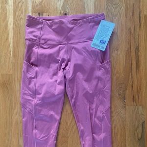 Lululemon leggings fast and free crop 19’’